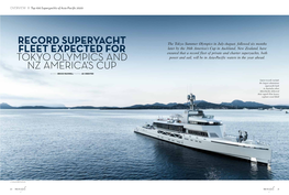 Top Superyachts of Asia-Pacific 2020