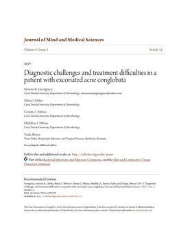 Diagnostic Challenges and Treatment Difficulties in a Patient with Excoriated Acne Conglobata Simona R