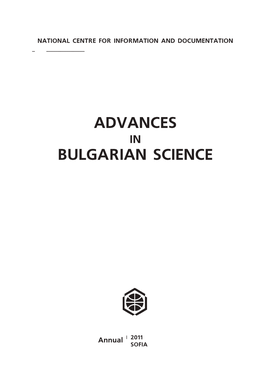 Advances Bulgarian Science