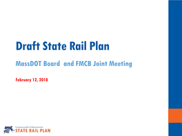 Commuter Rail Investments Are Currently Being Identified Through the MBTA’S Focus40 and Rail Vision Planning Process