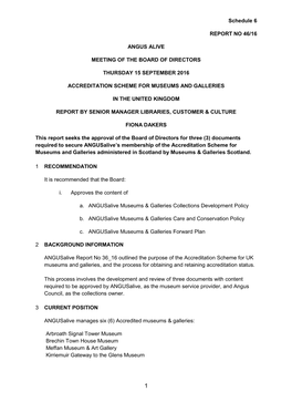 Committee Report Template July 2013
