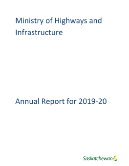 Annual Reports for 2019-20