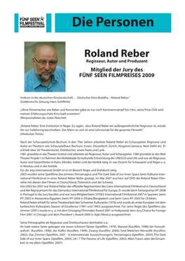 Jurymitglied Roland Reber