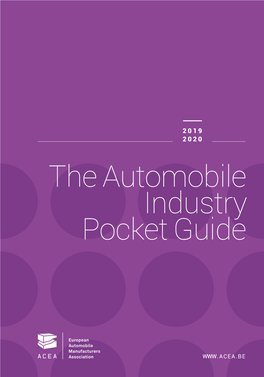 ACEA Automobile Industry Pocket Guide 2019-2020