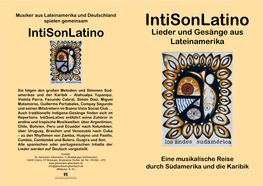 Intisonlatino Intisonlatino Lieder Und Gesänge Aus Lateinamerika