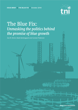 The Blue Fix: Unmasking the Politics Behind the Promise of Blue Growth Zoe W