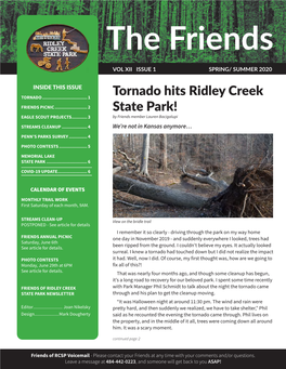 Tornado Hits Ridley Creek State Park!