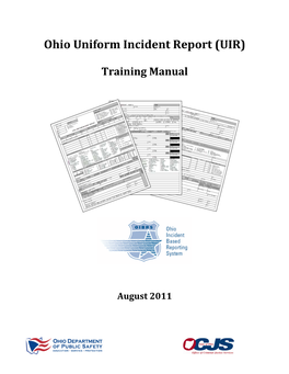 Ohio Uniform Incident Report (UIR)