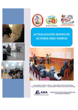 Actualización De Mapeo De Actores Crhc Pampas