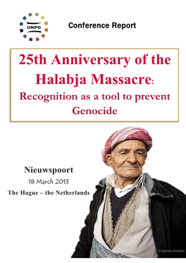 25Th Anniversary of the Halabja Massacre: Recognition As a Tool to Prevent Genocide