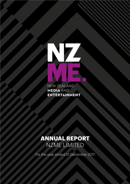 Annual Report Nzme Limited