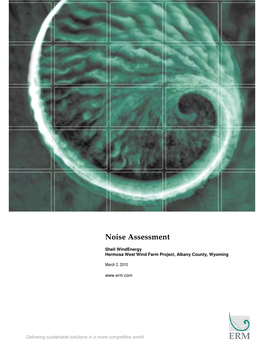 Noise Assessment