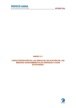 Anexo 3.1. Caracterización De Las Áreas De Aplicación De