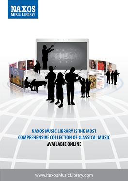 Naxos Music Library Is the Most Comprehensive Collection of Classical Music Available Online