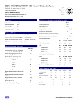 2020 Standard 509 Information Report