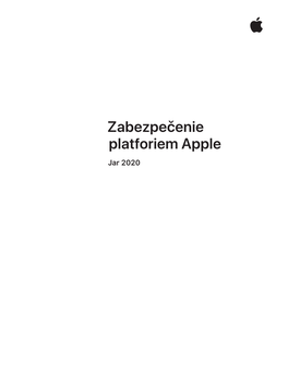 Zabezpečenie Platforiem Apple Jar 2020 Obsah