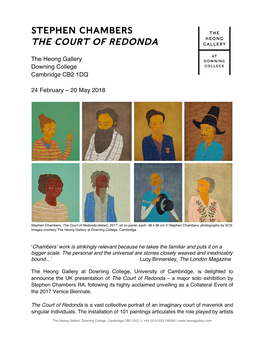 Stephen Chambers the Court of Redonda