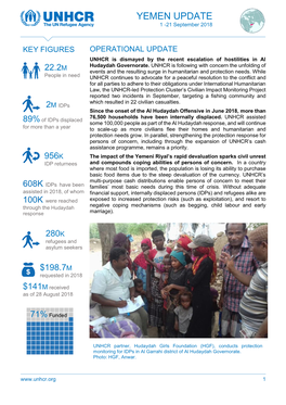 YEMEN UPDATE 1 -21 September 2018