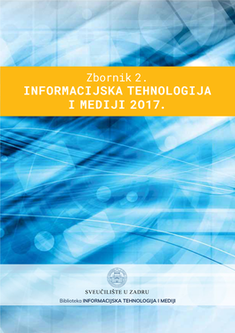Informacijska Tehnologija I Mediji 2Ο17