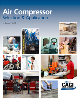 Air Compressor Selection & Application