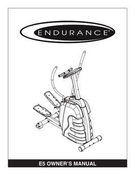 Elliptical Cross Training