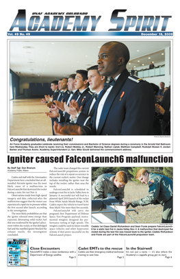 Igniter Caused Falconlaunch6 Malfunction by Staff Sgt