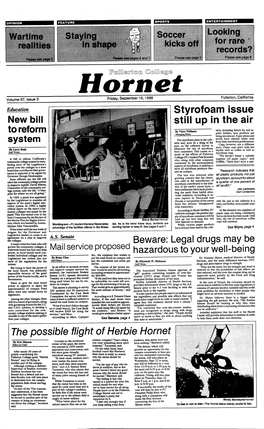The Hornet, 1923 - 2006 - Link Page Previous Volume 67, Issue 2 Next Volume 67, Issue 4