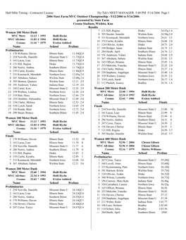 2006 Outdoor Championships