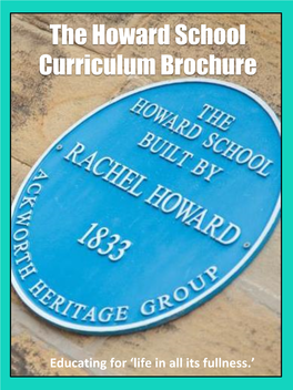 The Howard School Curriculum Brochure