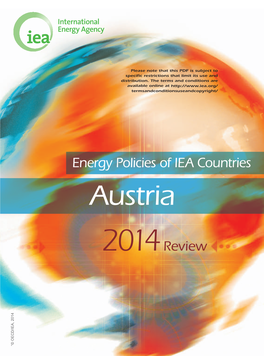 Energy Policies of IEA Countries Austria