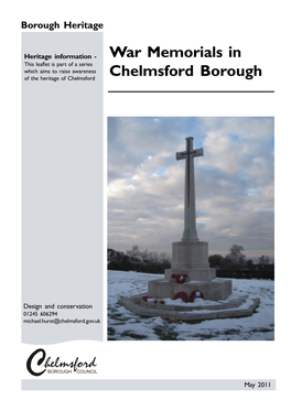 Pdf of War Memorials