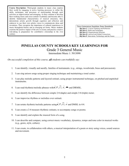 Grade 3 General Music Intermediate Music 1: 5013090