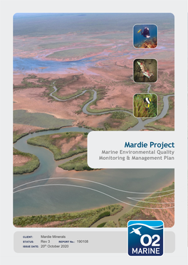 Appendix 9 Revised Marine Environmental Quality Monitoring and Management Plan.Pdf