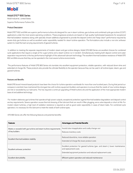 Mobil DTE™ 800 Series Mobil DTE™ 800 Series Page 1 of 4 03.06.2021