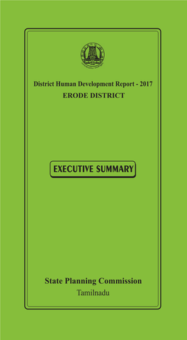 Executive Summary Book Erode.Pmd