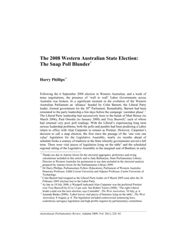 18-Phillips WA Election
