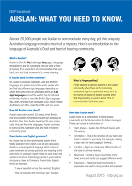 Auslan: What You Need to Know