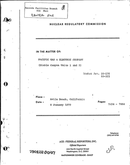 Transcript of 790108 Hearing in Avila Beach,CA.Pp 7698-7884