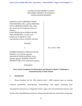 ACLU Complaint.Pdf