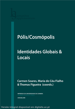 Pólis/Cosmópolis