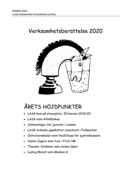 Verksamhetsberättelse 2020