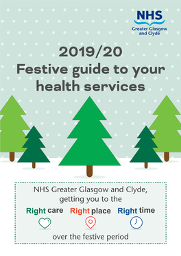 2019/20 Festive Guide to Your Health Services