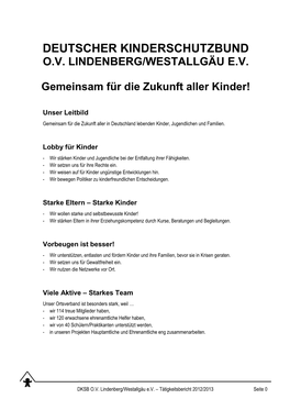 Deutscher Kinderschutzbund O.V