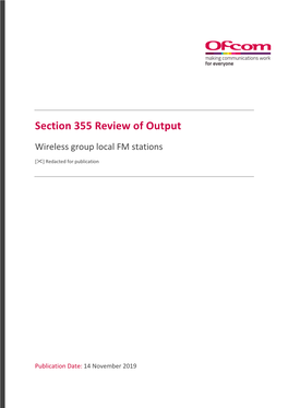 Wireless Group Local FM Stations