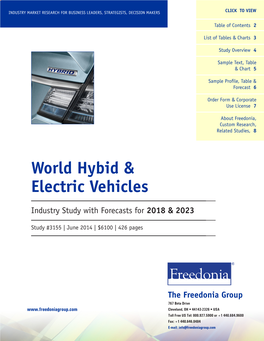 World Hybid & Electric Vehicles