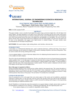 50 ELECTRONIC DICE USING DOT MATRIX DISPLAY.Pdf