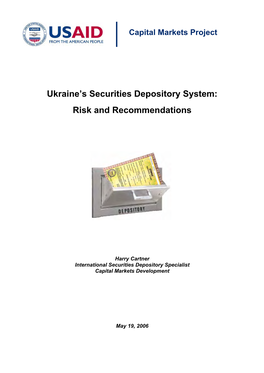 Ukraine's Securities Depository System