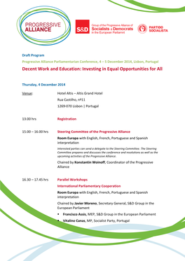 Decent Work and Education: Investing in Equal Opportunities for All
