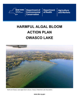 Harmful Algal Bloom Action Plan Owasco Lake