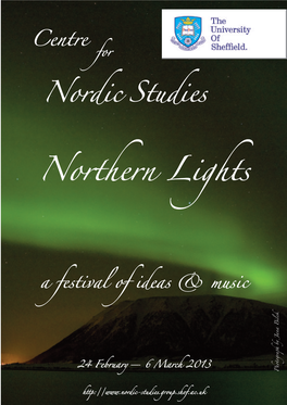 Northern Lights Programme Booklet